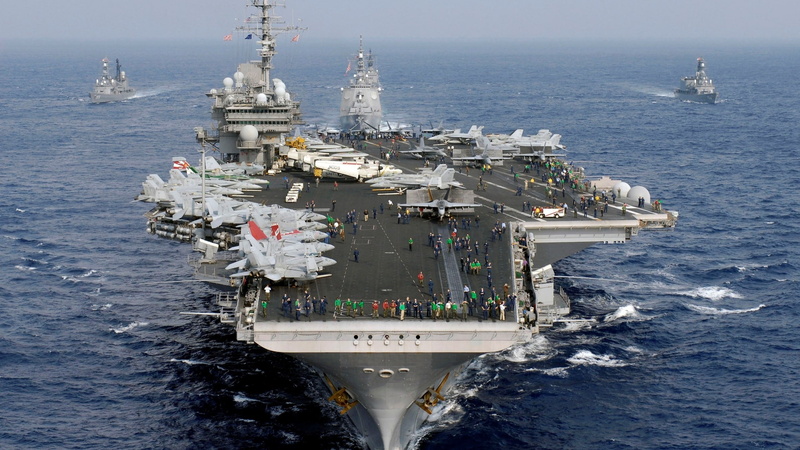 63), USS Kitty Hawk (CV, 2K, army, United States Navy