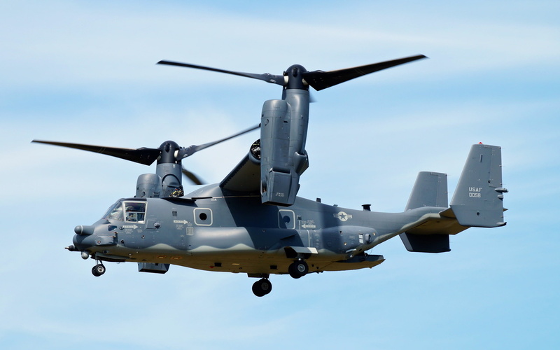 the plane, 1080P, Boeing CV-22B Osprey, aviation