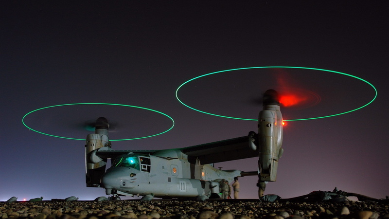 helicopters, military aircraft, 2K, CV-22 Osprey, vehicle, army