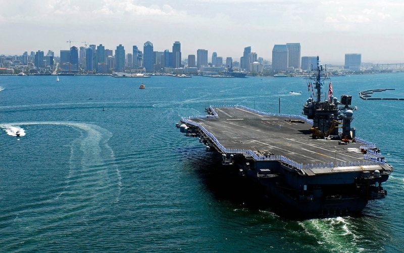 uss kitty hawk cv 63, 1080P