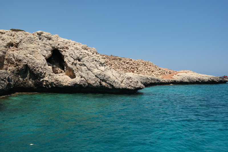 lazur, island, solid, scenics - nature, Island, day, rocks, tranquil scene, clear sky, sea, rock formation, bay, the cliffs, water, lagoon, 5K, landscape