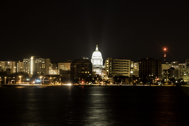 cityscape, Stock Photos, no people, waterfront, travel destinations, outdoors, public domain, sky, nature, Skyline, capital, at Night, government, lake