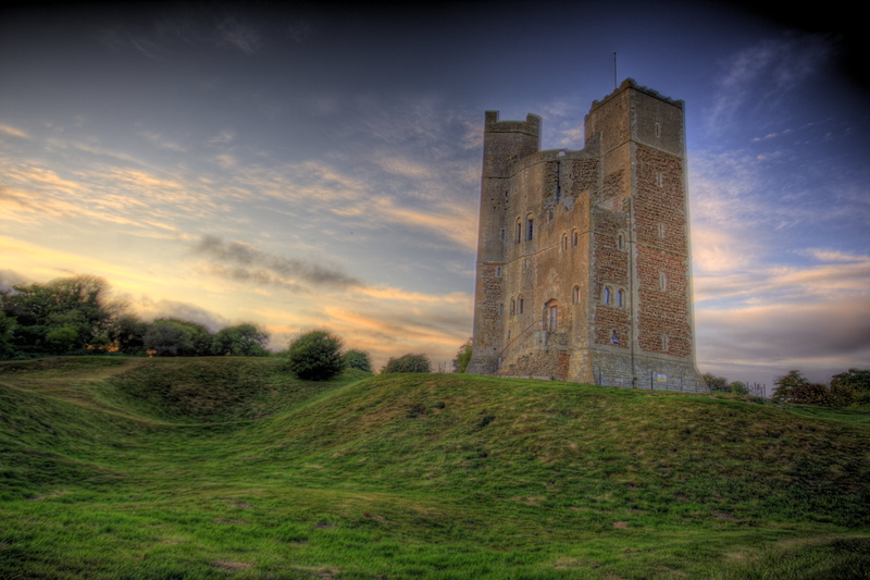 building, concrete, green, architecture, HDR, field, castle, green grass, grass, tower, 2K, grass field, Orford Castle, brown, orford
