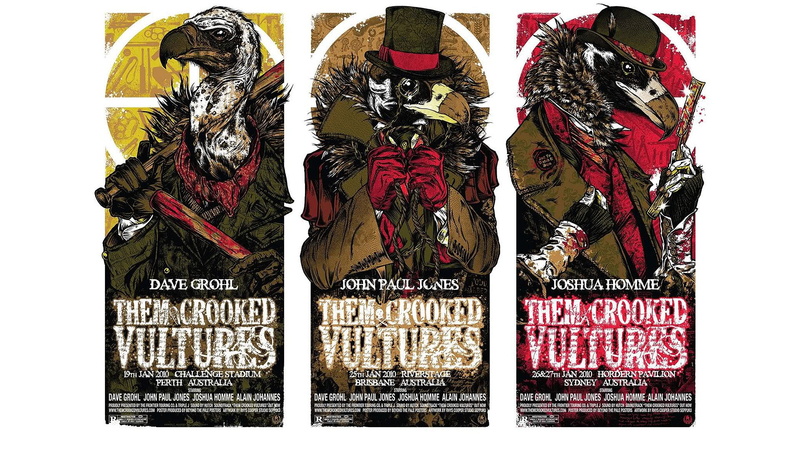 1080P, Them Crooked Vultures, Band (Music)