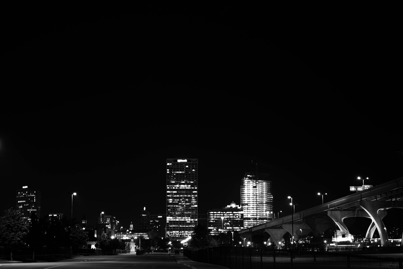skyscraper, modern, building, nature, city, copy space, built structure, office building exterior, building exterior, no people, architecture, 5K, night