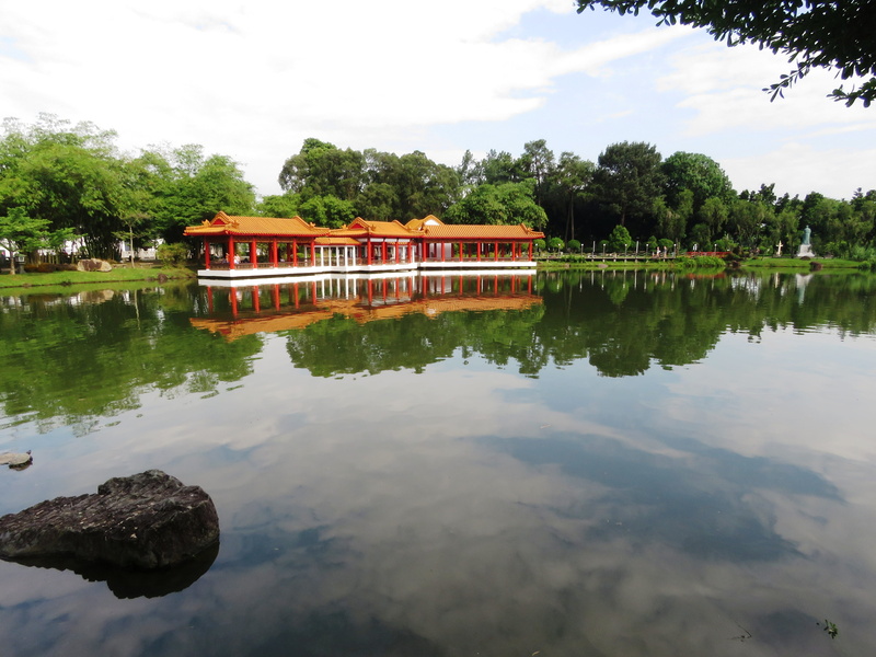 Chinese Garden, plant, tranquility, lake, sky, river, garden, waterfront, asia, Singapore, beauty in nature, park, tree, no people, chinese garden, water