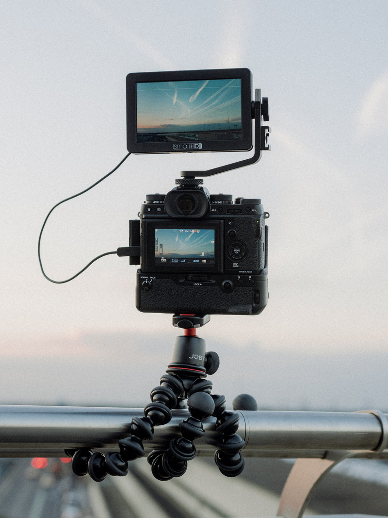 camera, sky, nature, xt2, video, fuji, day, indoors, photographic equipment, control, digital camera, 4K, smallhd, focus, connection, filmmaking, focus on foreground