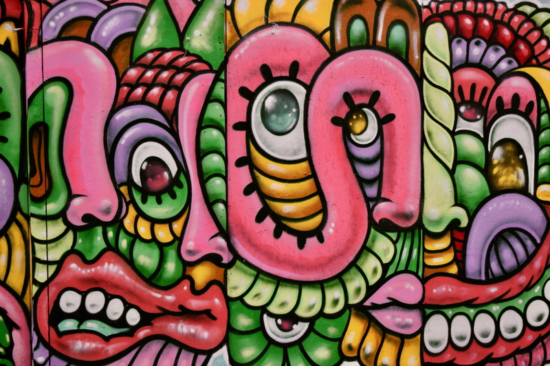 london, mural, street art, art, full frame, painting, pattern, human representation, architecture, graffiti, craft, design, variation, colorful, abstract