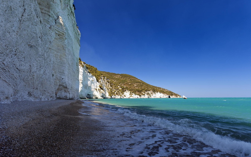 amazing, 1080P, sea, sussex, rocks, beach, sisters, seven