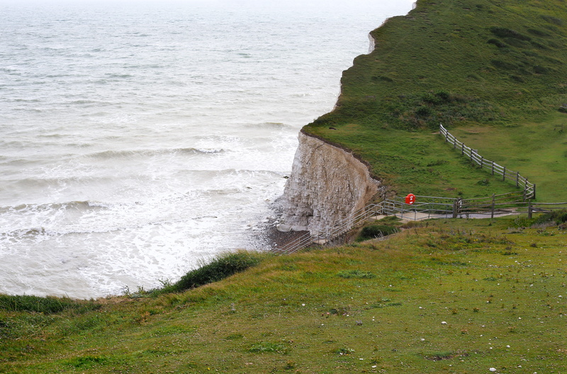travel, beauty in nature, nature, united kingdom, plant, idyllic, grass, outdoors, water, strong, land, eastbourne, cliff, seven sister, breath, beach