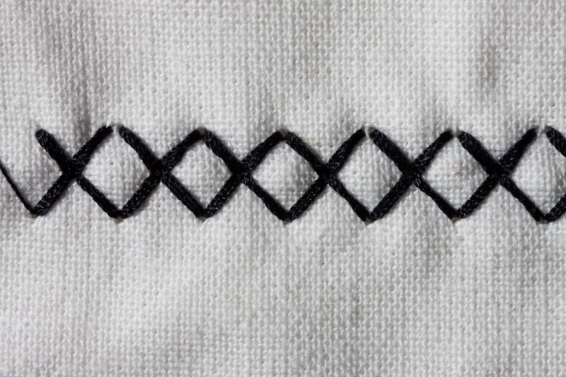 pattern, stitch, sign, crisscross, fabric, gray, grid, 4K, black color, black, indoors, tinker, white color, textured, man made, macro, communication
