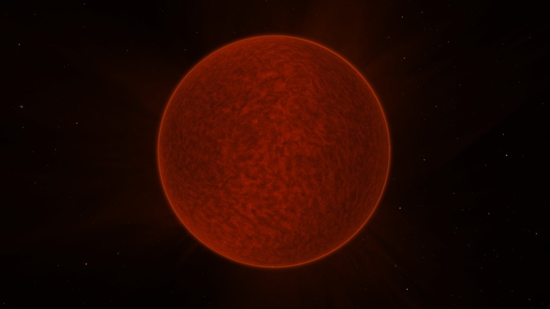 planet - space, 1080P, space engine stars space brown dwarf, orange color, circle, natural phenomenon, space exploration, exploration, no people, night