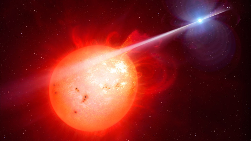 5k, AR Scorpii, 5K, Red dwarf star