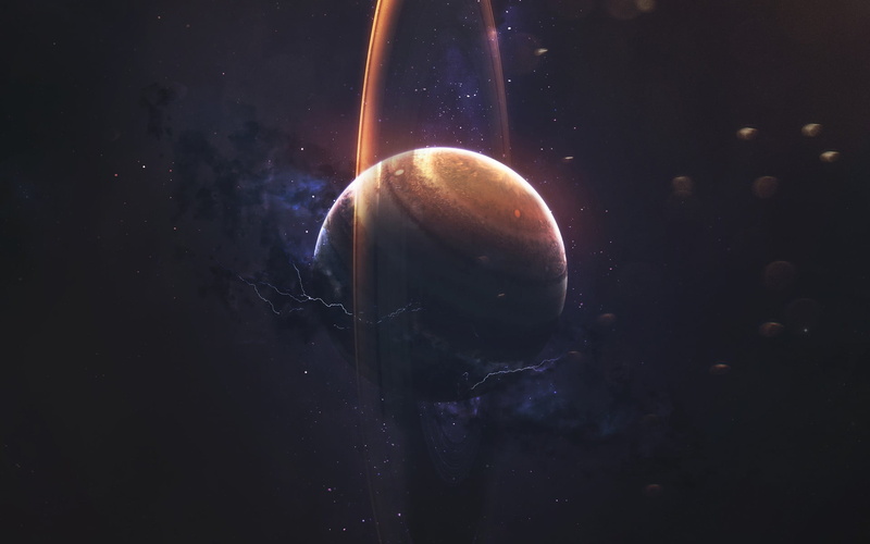 Asteroids, Nebula, 1080P, Asteroid, Planet, Universe, Zipper, Art, Vadim Sadovski, Open space, Ring, Acceleration, Deep Space, Space, by Vadim Sadovski