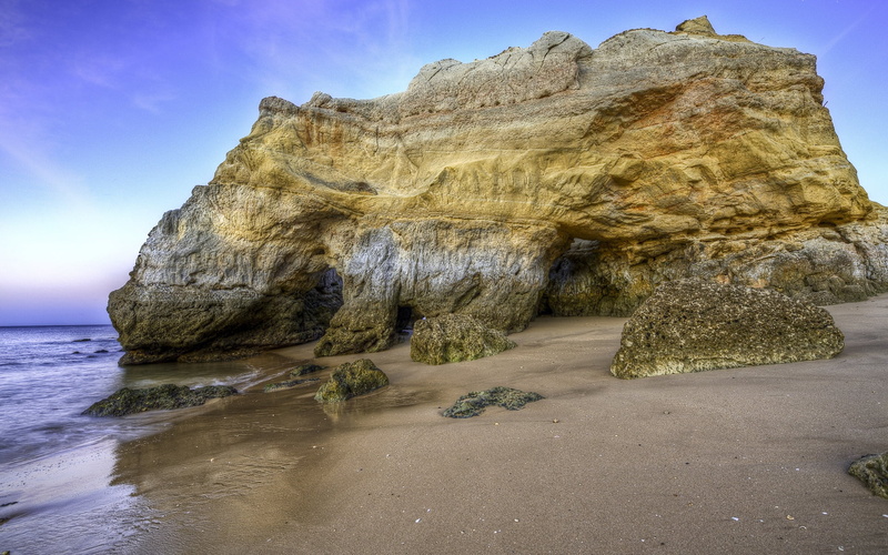 stack rock, scenics - nature, shore, nature, day, blue, solid, coast, no People, beach, travel Destinations, wave, scenics, europe, tranquil scene, vacations