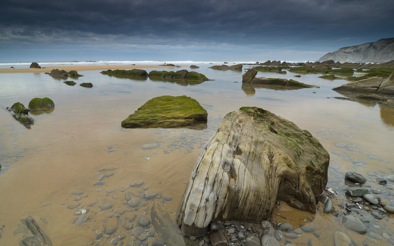 reflection, river, sand, cloudy, arctic, iceland, rock - Object, stone - Object, clouds, outflow, beauty In Nature, silence, shallow, rock, travel, low Tide