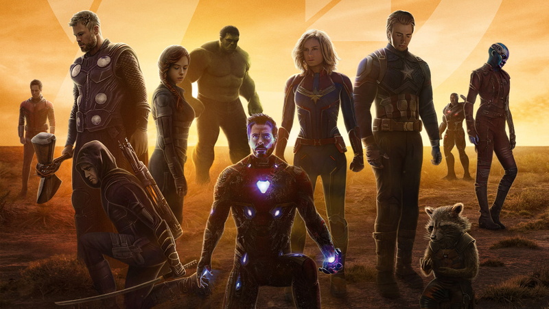 1080P, Hulk, Hawkeye, Captain America, The Avengers, Ant-Man, Thor, Rocket Raccoon, War Machine, Iron Man, Black Widow, Captain Marvel, Nebula (Marvel Comics)