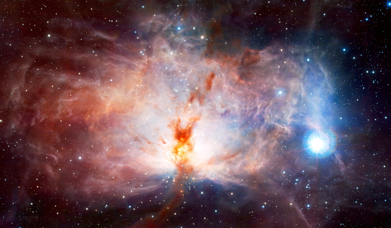 no people, fantasy, mystery, infinity, luminosity, sky, outdoors, satellite view, dark, star - Space, ngc 2024, galaxy, milky Way, brown, glowing, red