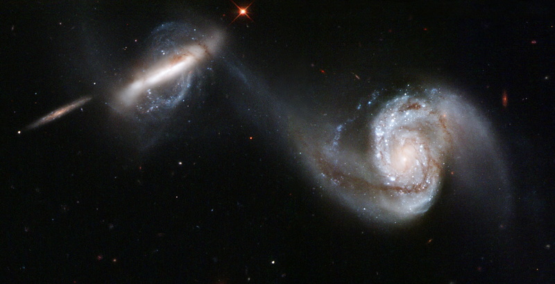 galaxies, interacting, 1080P, x, space, arp, art, hd