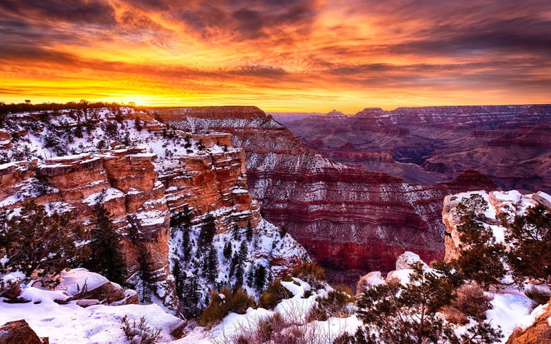 california, hd, canyon, 2K