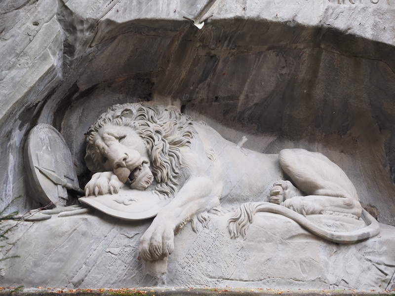 architecture, relief, stone, bertel thorvaldsen, representation, mammal, the past, lucerne, thorvaldsen, swiss conservation, outdoors, animal wildlife