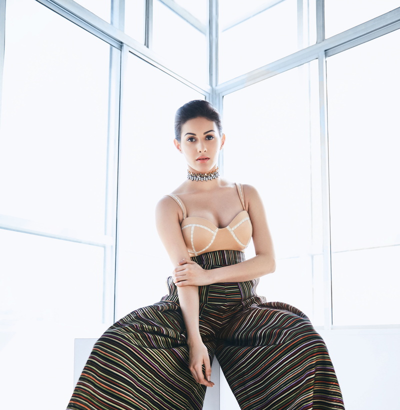 Actress, woman, Model, black, 4K, brown, dress, Amyra Dastur, tank, wearing, 4K