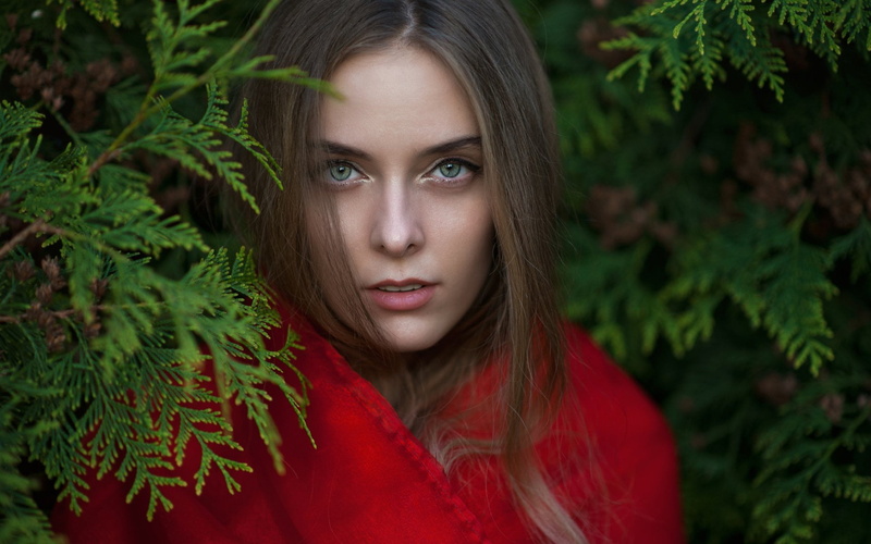 Amina Cutinova, 1080P, girl, eyes, Beautiful, lips, eye, face, A Katinova, green-eyed