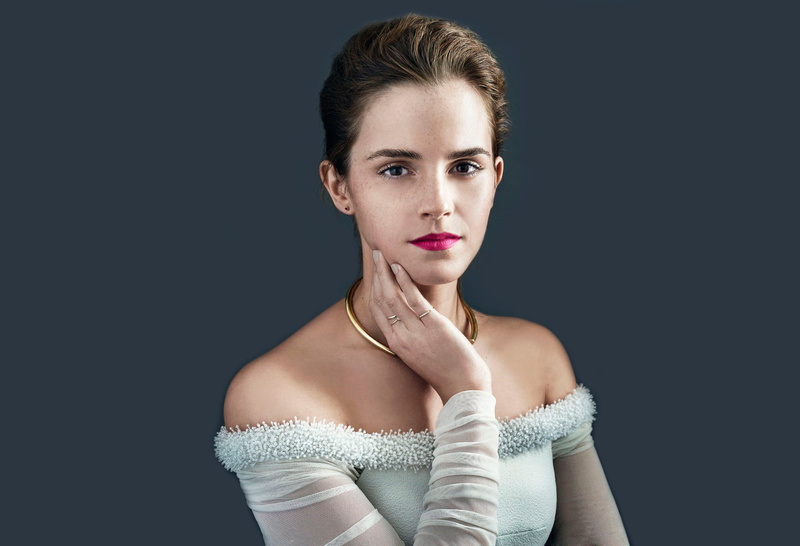cheerful, complexion, fashion Model, beauty Treatment, bride, part Of, fashionable, only Women, indoors, softness, emma watson, copy Space, actress, perfection