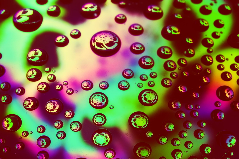 drop, shot, coloured, nature, abstract art, multi, colored, макро, art, close-up, bubbles, blebs, colour, abstract, texture, studio, macro, Water, science
