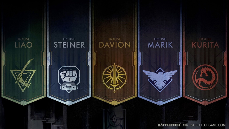 Kurita (Battletech), Davion (Battletech), 1080P, Battletech, Video Game, Marik (Battletech), Liao (Battletech), Steiner (Battletech)