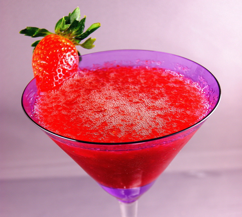 berry fruit, wellbeing, studio shot, food, freshness, refreshment, fruit, red, glass, tropical drink, herb, strawberry, drink, close-up, alcohol, cocktail