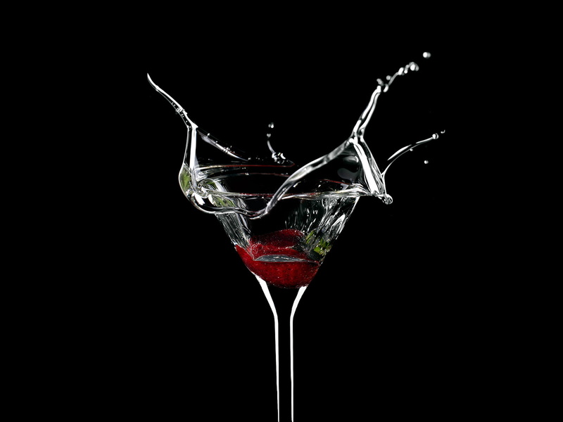 red, clear, freshness, water, liquid, still life, whiskey, martini, juice, food, vodka, wine, glass, indoors, margarita, copy space, transparent, isolated