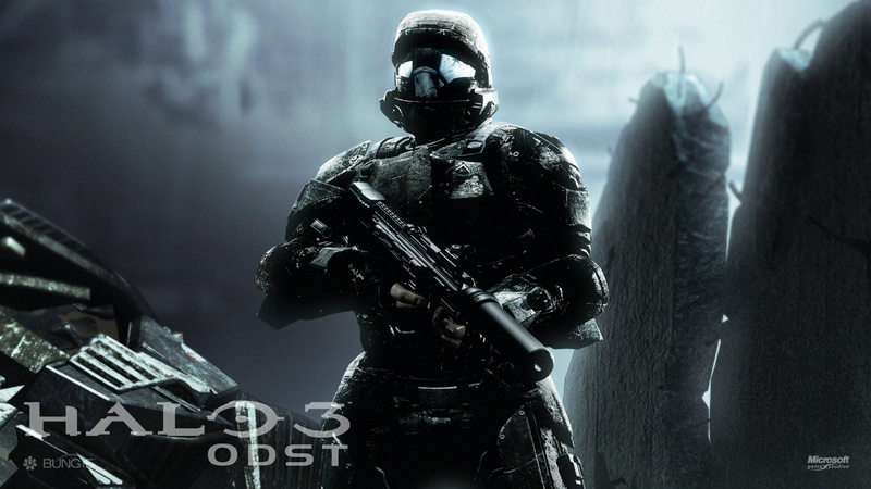 warrior, sci-fi, war, 1080P, fps, action, odst, futuristic, gun, shooter, 1odst, fighting, weapon, halo