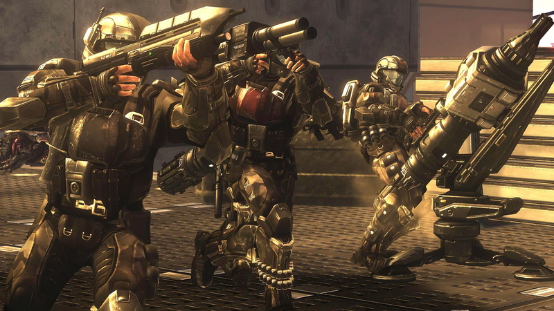 shooter, weapon, fps, 1080P, war, futuristic, action, 1odst, gun, warrior, halo, odst, fighting, sci-fi