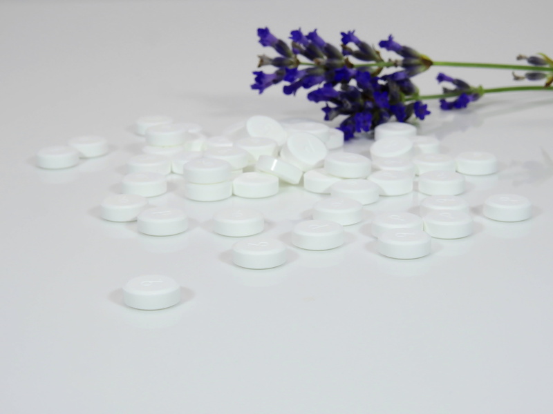studio shot, therapy, indoors, lavender, medication, fragrance, pills, provence, medical, medicine, heal, violet, bless you, close-up, ill, fragility, no people