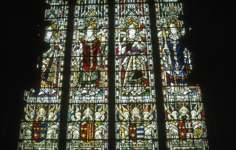 outdoors, window, glass, religion, building, low angle view, glass - material, 4K, art and craft, ely, stained glass, building exterior, belief, place of worship