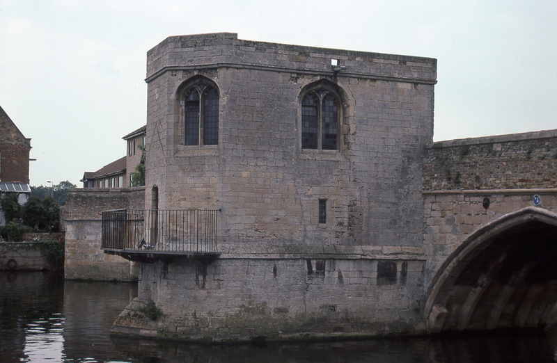 chapel, waterfront, saint ives, history, day, river, east anglia, building exterior, st ives, the past, building, outdoors, nature, bridge, sky, no people