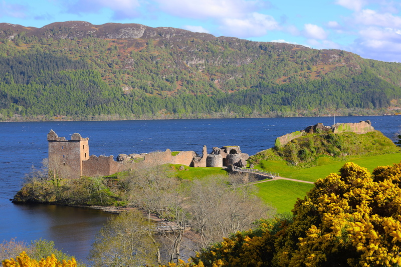 europe, 5K, green color, non-urban scene, scotland, the past, plant, scottish, architecture, tree, scenics - nature, nature, no people, beauty in nature