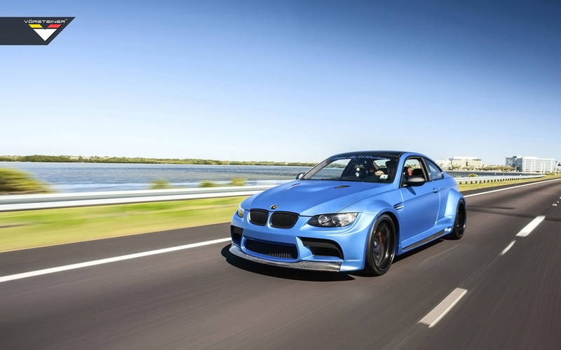 1080P, blue cars, BMW M3, BMW, BMW M3 GTRS3, Vorsteiner