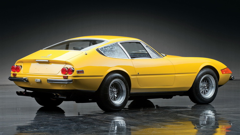 Old Car, 1080P, Ferrari 365 GTB/4 Daytona, Yellow Car, Grand Tourer, Sport Car, Coupé, Car, Ferrari