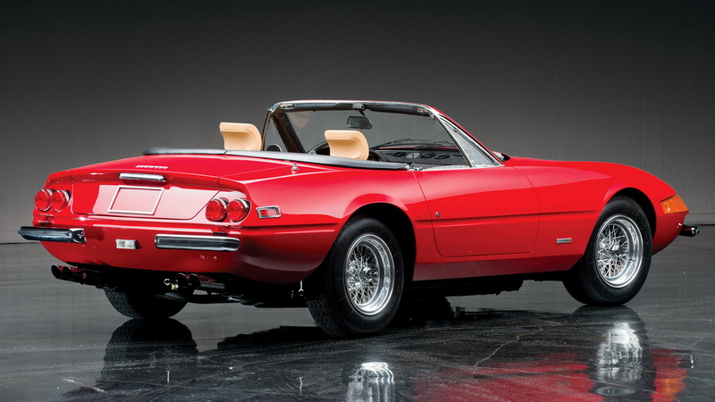 1080P, Ferrari, Convertible, Sport Car, Grand Tourer, Car, Ferrari 365 GTS/4 Daytona, Old Car, Red Car