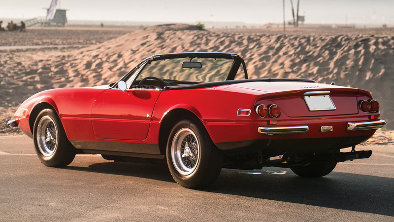 Car, Ferrari 365 GTS/4 Daytona, Red Car, Convertible, Grand Tourer, Old Car, 1080P, Sport Car, Ferrari