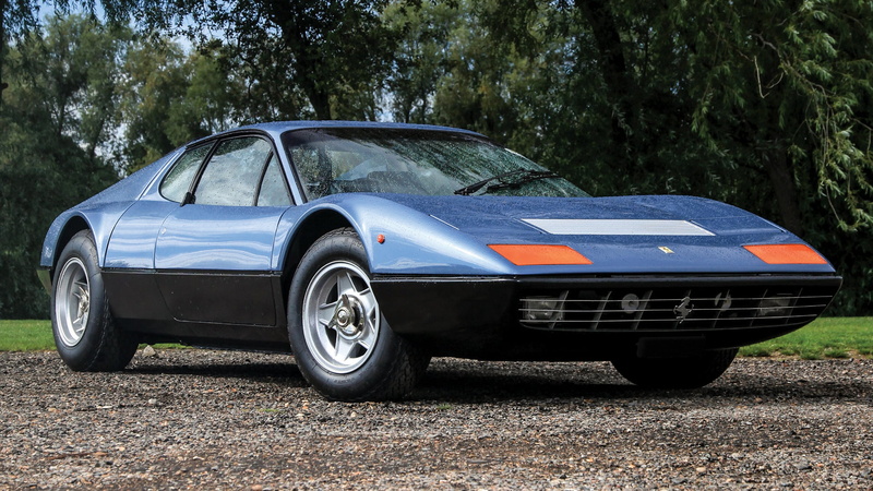 Ferrari 365 GT4 Berlinetta Boxer, Old Car, 1080P, Ferrari, Sport Car, Blue Car, Car, Coupé, Grand Tourer