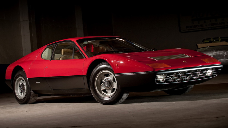 Grand Tourer, 1080P, Coupé, Ferrari, Ferrari 365 GT4 Berlinetta Boxer, Red Car, Cae, Old Car, Sport Car