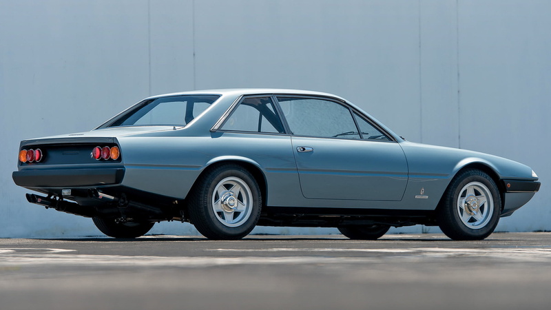 Silver Car, Ferrari, Old Car, Car, Sport Car, Ferrari 365 GT4 2+2, 1080P, Grand Tourer