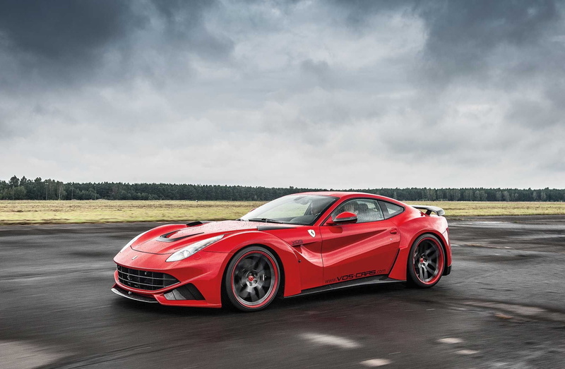 cars, 2015, tuning, novitec, berlinetta, 1080P, bodykit, red, supercars, ferrari, n-largo, f12