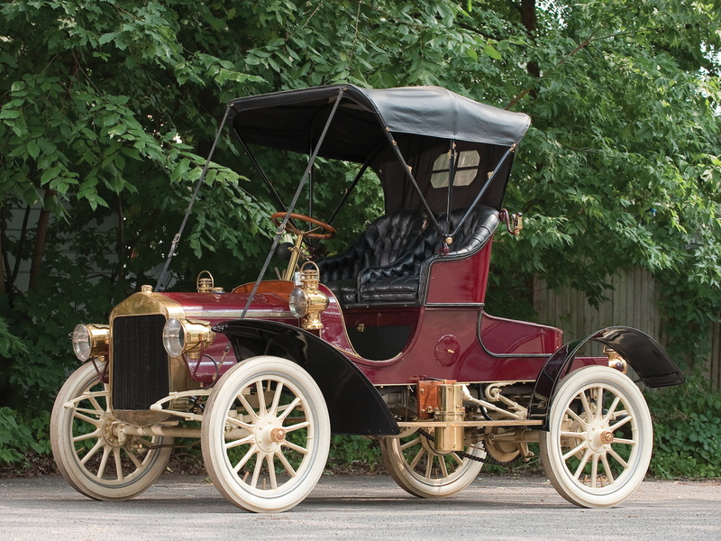 roadster, retro, 1906, buick, 1080P, model g