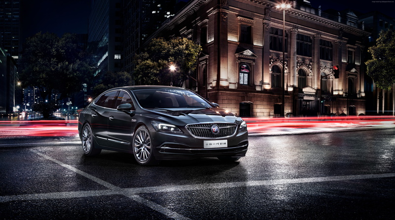 sedan, 4K, Buick LaCrosse, business, black