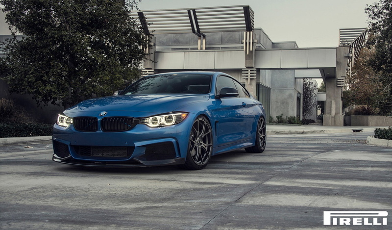 transportation, vintage car, tree, plant, day, street, road, 435i, luxury, Pirelli, Estoril, Front, Vorsteiner, retro styled, mode of transportation, BMW