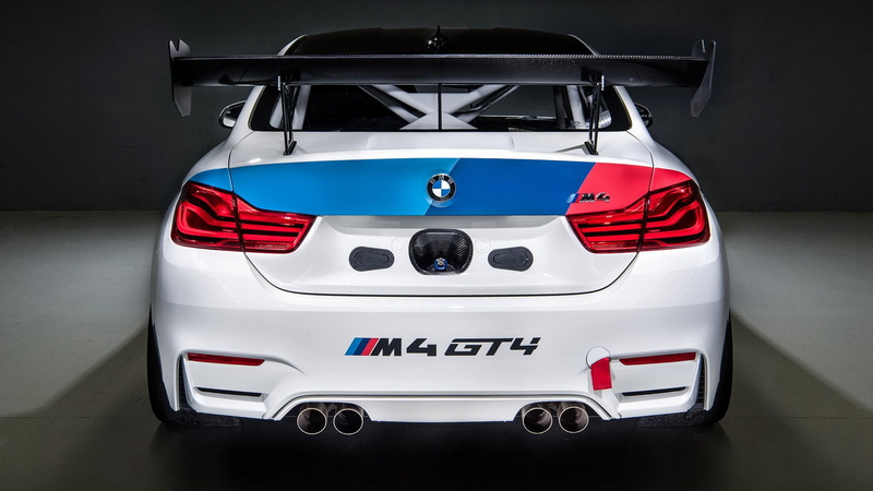 Sport Car, White Car, BMW, Car, BMW M4 GT4, 1080P, Race Car